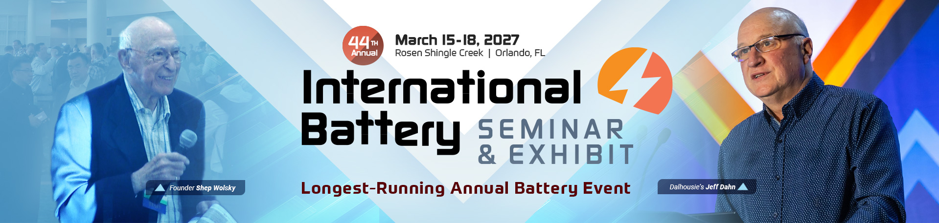 International Battery Conference Siminar and Exhibit - March 15-18, 2027 - Orlando, FL